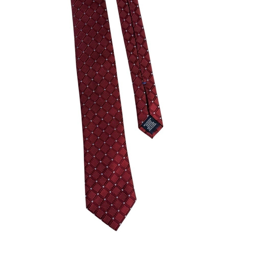 Nautica Mens Textured Tie Quiet Luxury Old Money Formal Career Retro